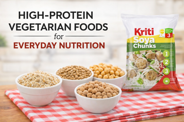 High Protein Vegetarian Foods: Top Healthy Plant-Based Sources